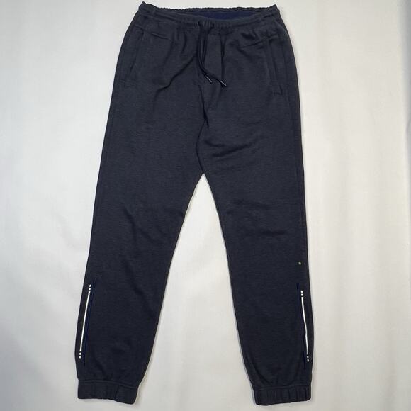 Hugo Boss Men's Hadiko Slim Fit Jogging Pants Size Medium Blue - Picture 1 of 14